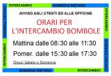 COMUNICAZIONE INTERCAMBIO BOMBOLE METANO